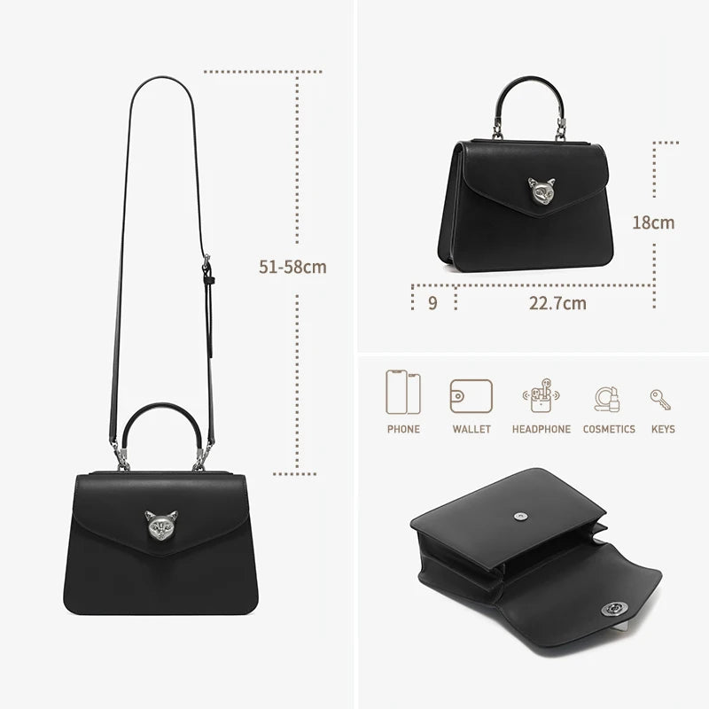 Bafelli Cat Women's Fashion Handbag