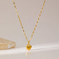 EILIECK 18K Gold Heart Jewelry Set