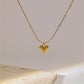 EILIECK 18K Gold Heart Jewelry Set