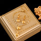 EILIECK 18K Gold Heart Jewelry Set