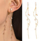 Korean Chain Tassel Earrings
