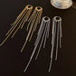 Korean Chain Tassel Earrings