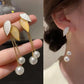 Korean Chain Tassel Earrings
