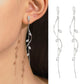 Korean Chain Tassel Earrings