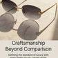 Rimless Hexagon Punk Sunglasses for Women