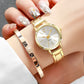 Women's Watch & Diamond Bracelet Set (6pcs)