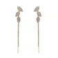 Korean Chain Tassel Earrings