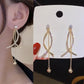 Korean Chain Tassel Earrings