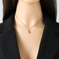 EILIECK 18K Gold Heart Jewelry Set