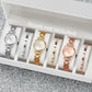 Women's Watch & Diamond Bracelet Set (6pcs)