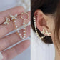 Korean Chain Tassel Earrings