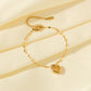 EILIECK 18K Gold Heart Jewelry Set