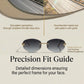 Rimless Hexagon Punk Sunglasses for Women