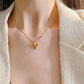 EILIECK 18K Gold Heart Jewelry Set