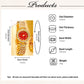 Golden Luxury Watch & Jewelry Set