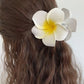 Shiny Egg Flower Hair Claws Set