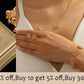 EILIECK 18K Gold Heart Jewelry Set