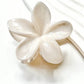 Shiny Egg Flower Hair Claws Set
