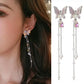 Korean Chain Tassel Earrings